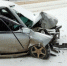 Под Алуштой на скользкой дороге "в хлам" разбился Mitsubishi Lancer (ФОТО) - Sevastopolnews.Info