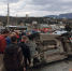 В Алуште возле автовокзала перевернулась легковушка (ФОТО) - Sevastopolnews.Info