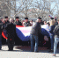 В Севастополе под государственный гимн развернули 50-метровый триколор - ГУ МЧС России по г.Севастополь