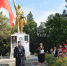 Митинг у памятника солдату на братской могиле в с.Верхнесадовое - Севастопольское Благочиние