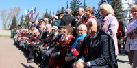Ветеранов поздравили с самой высокой точки в Курской области - SevastopolMedia