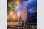 Движение ограничат  из-за рухнувшей с моста фуры в Симферополе