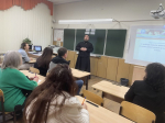 Священник встретился с родителями третьеклассников школы №44