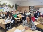 Священник встретился с родителями третьеклассников школы №44