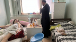 Священник посетил больных детей в Детском больничном комплексе