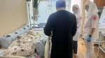 Священник посетил больных детей в Детском больничном комплексе