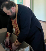 Посещение и поздравление с Пасхой находящихся на лечении в горбольнице №9