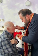 Священник вновь посетил находящихся на лечении в Первой горбольнице