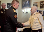 Участники программы Севастополь город героев поздравили с приближающимся Днем Победы ветерана Алексея Николаевича Хромова